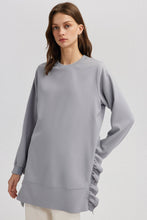 Load image into Gallery viewer, RUFFLED CREPE TUNIC
