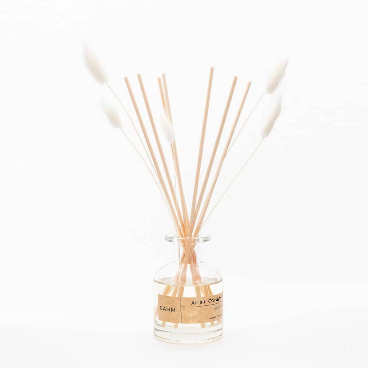 Wood Sage & Sea Salt Reed Diffuser - Clear