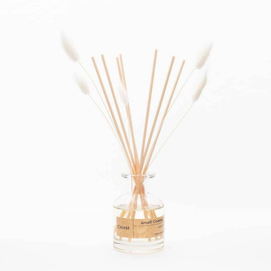 Wood Sage & Sea Salt Reed Diffuser - Clear