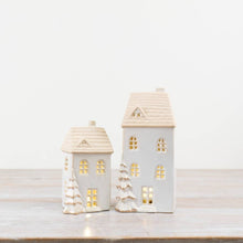 Load image into Gallery viewer, LED Christmas House w/ Gold Detail 14cm
