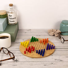 Load image into Gallery viewer, Bamboo Chinese Chequers Set
