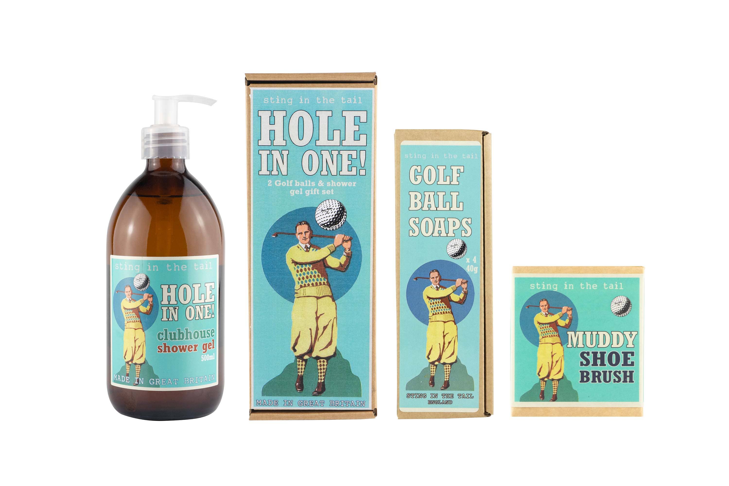 Golf Ball Box of Soap X 4