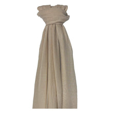 Load image into Gallery viewer, Big Plain Cotton Blend Scarf
