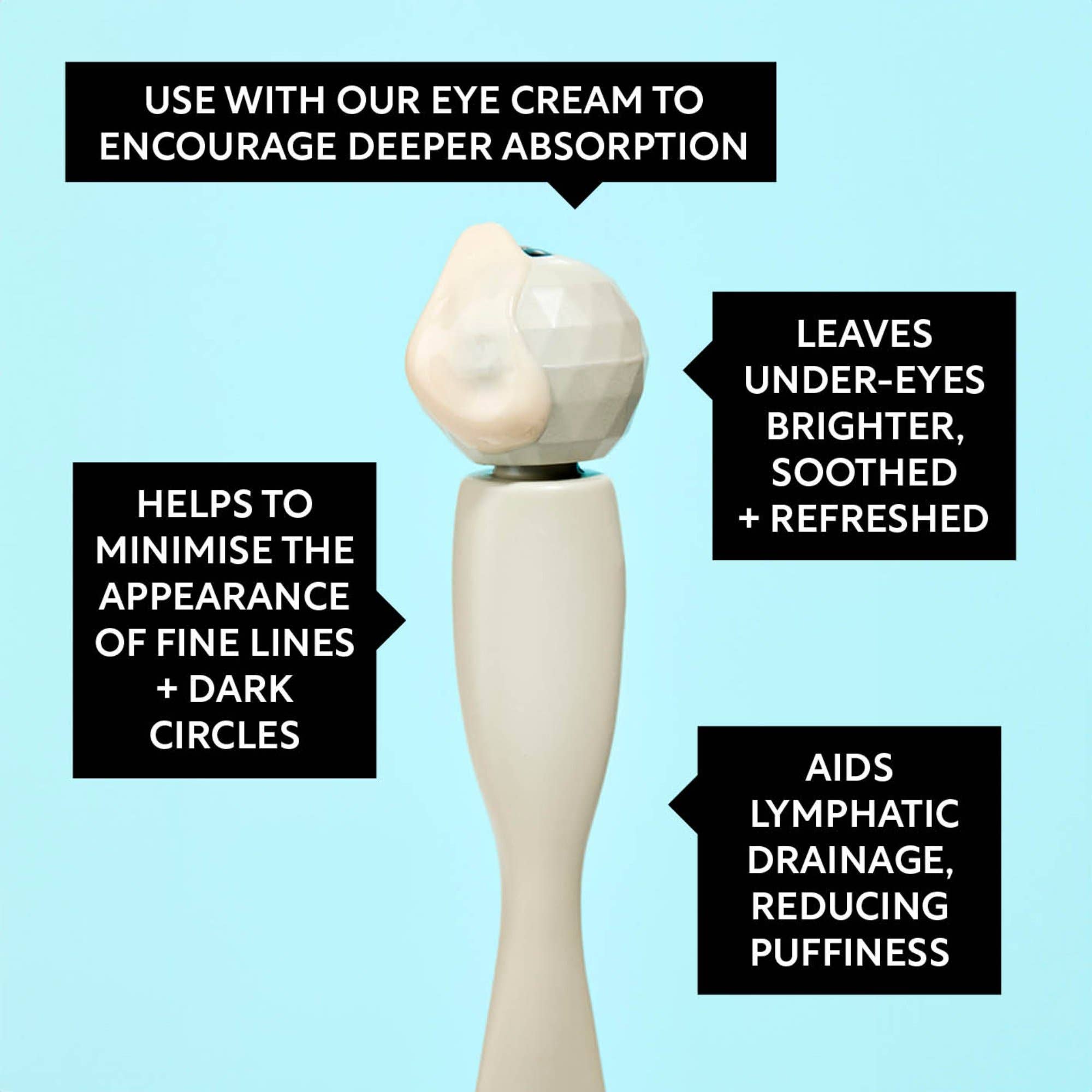 Upcircle I Eye Roller for dark circles + puffy eyes