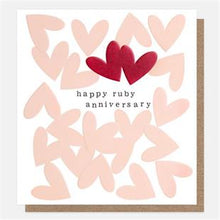 Load image into Gallery viewer, Anniversary Overlapped Hearts
