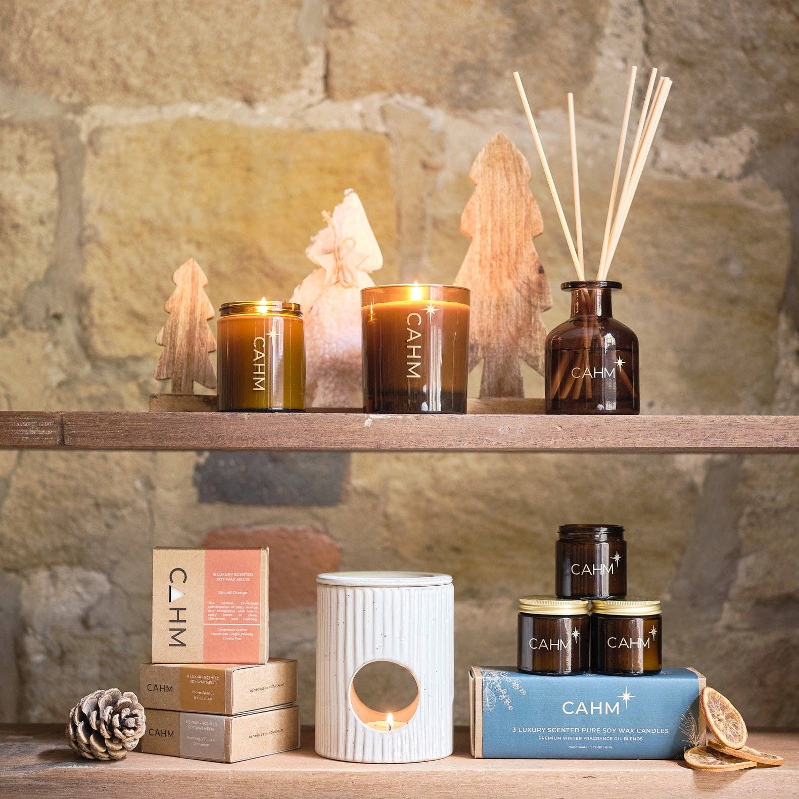 Spiced Orange Festive Scented Candles | Christmas Candles