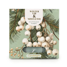 Load image into Gallery viewer, Set of 9 Tealights - Winter Fir &amp; Mistletoe 6pk
