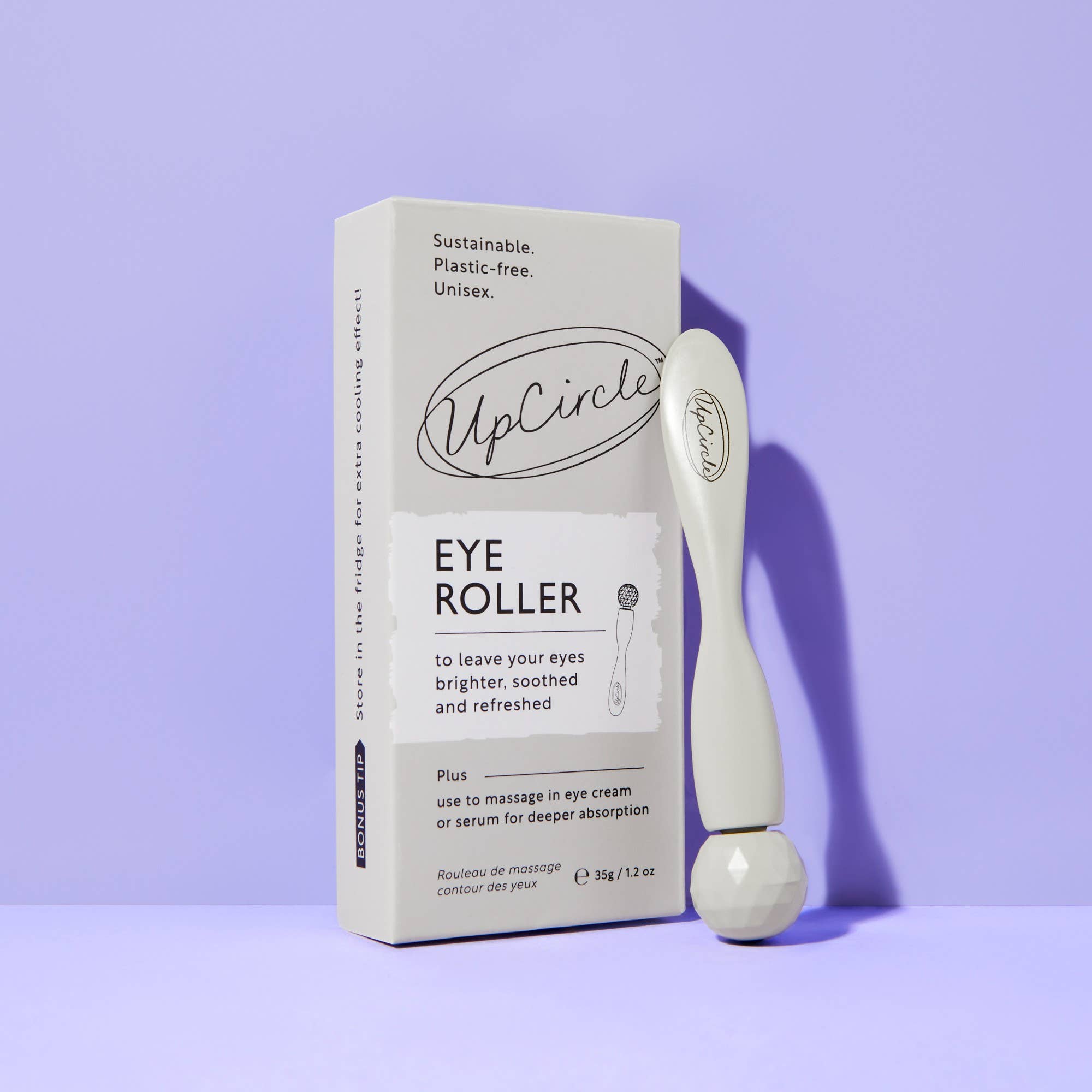 Upcircle I Eye Roller for dark circles + puffy eyes