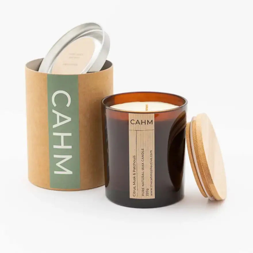 Citrus, Musk and Patchouli Soy Wax Candle | Luxury Candles
