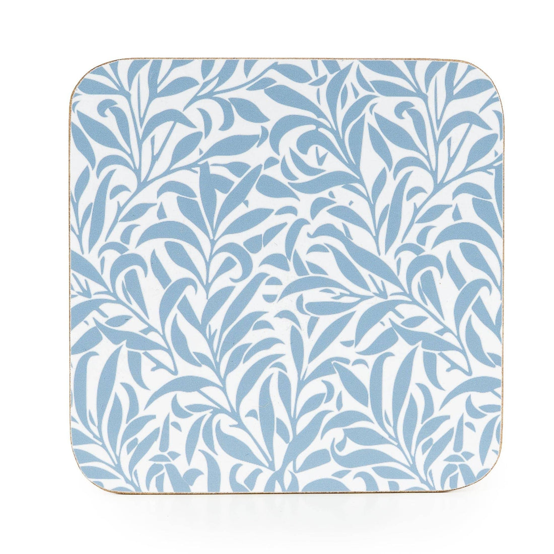 Jeff Banks Set of 4 Coasters – Leafy Trellis Blue 4pk