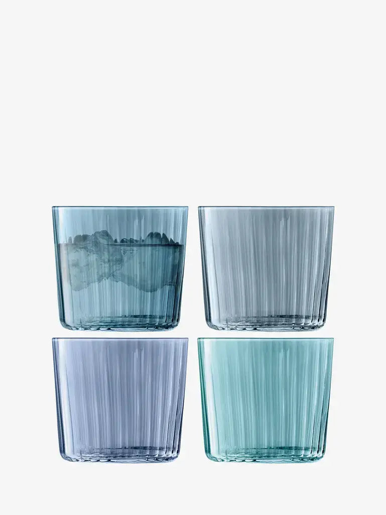Gems Tumbler 310ml Assorted Sapphire x 4