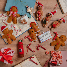 Load image into Gallery viewer, Festive Gingerbread Hanging Decoraton - Assorted
