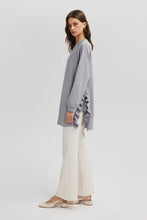 Load image into Gallery viewer, RUFFLED CREPE TUNIC
