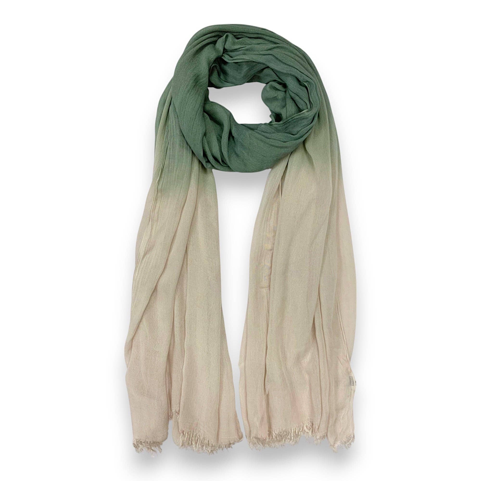 Ombre Modal Dip Scarf