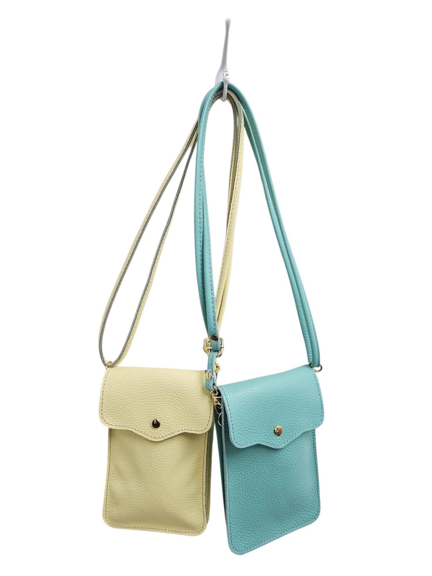 Italian Genuine Leather Mobile Cross Body Bag