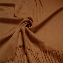 Load image into Gallery viewer, Plain Light Pashmina Large Scarf
