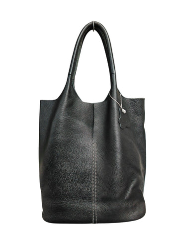 Genuine Leather Soft Hobo Tote Bag
