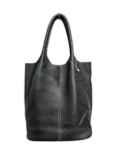Load image into Gallery viewer, Genuine Leather Soft Hobo Tote Bag
