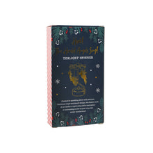 Load image into Gallery viewer, Gold Christmas Angel Tealight Spinner
