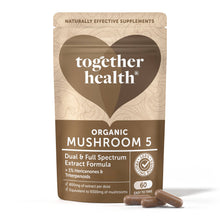 Load image into Gallery viewer, Mushroom 5 Blend – 9300mg – High Strength – 60 Capsules
