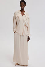 Load image into Gallery viewer, V NECK TUNIC SKIRT SET
