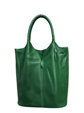 Load image into Gallery viewer, Genuine Leather Soft Hobo Tote Bag

