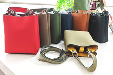 Load image into Gallery viewer, Soft Genuine Leather 2 Compartment Hand Bag

