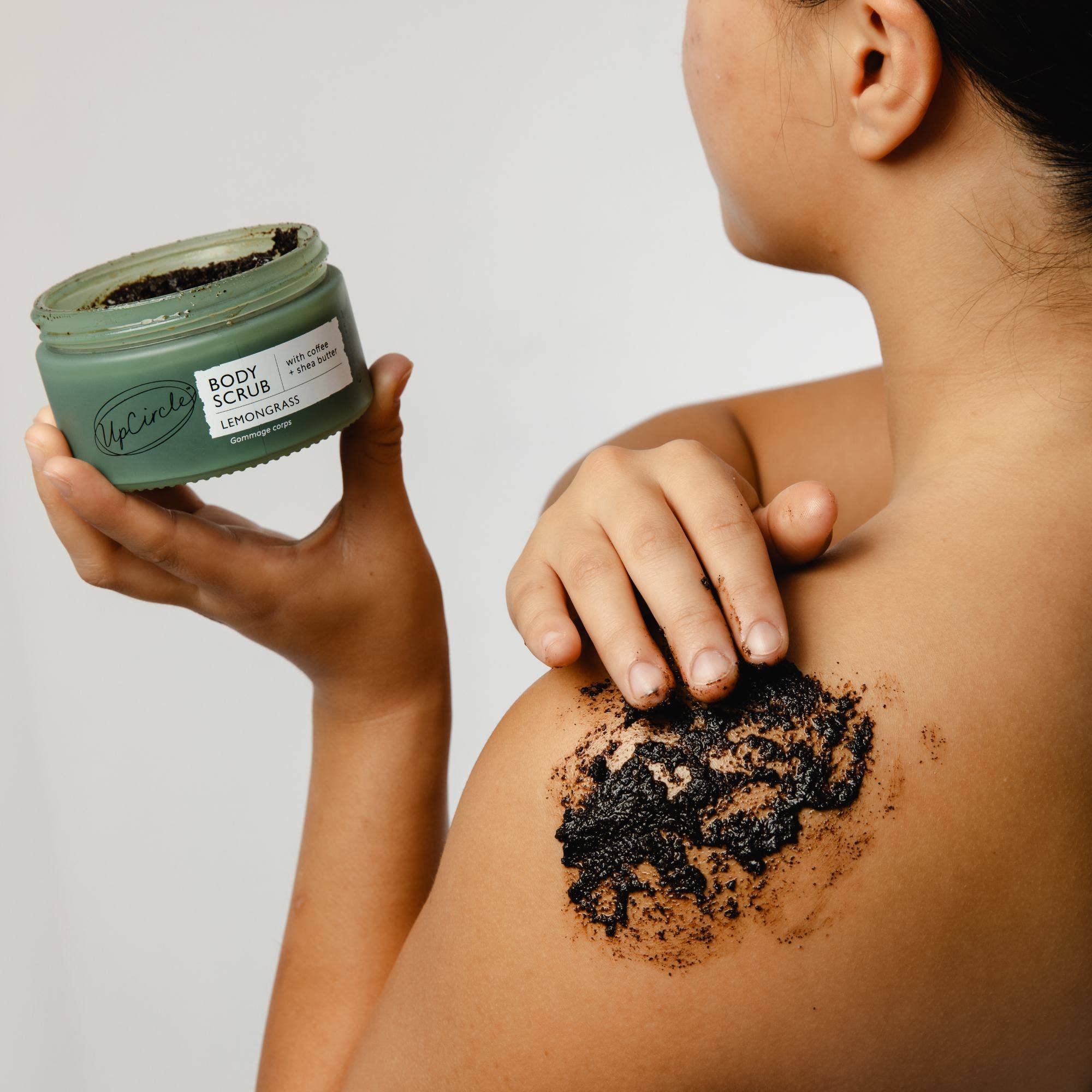 Upcircle I Lemongrass Body Scrub with Coffee + Shea Butter