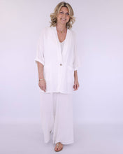 Load image into Gallery viewer, Linen and Cotton Blend Kimono
