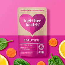 Load image into Gallery viewer, Together Health Beautiful Hair, Skin &amp; Nail Wholefood Multi
