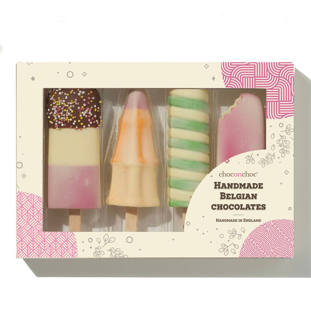 Chocolate Ice Lollies Gift Set