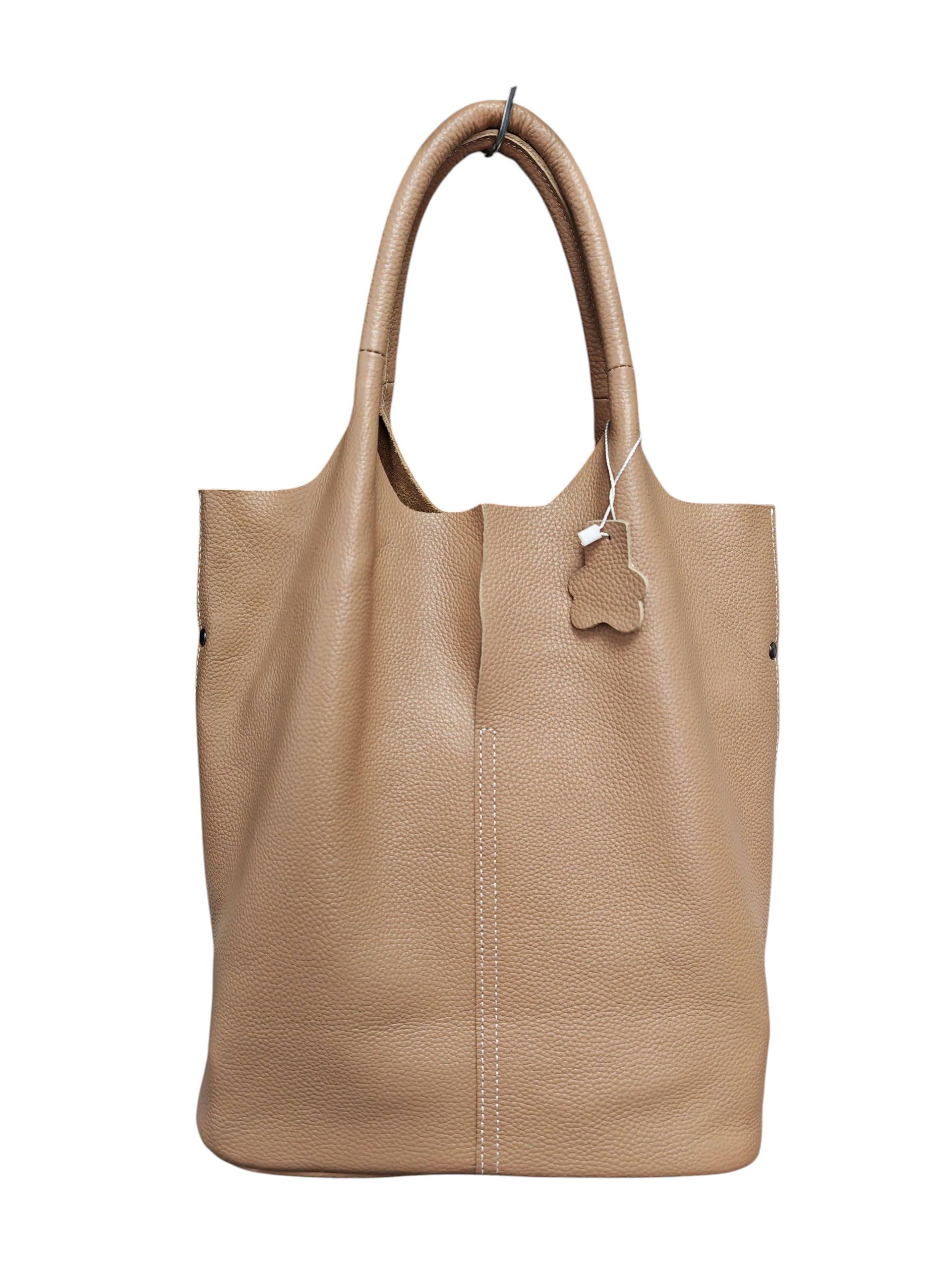 Genuine Leather Soft Hobo Tote Bag