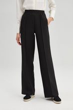 Load image into Gallery viewer, RIBBED CREPE TROUSERS
