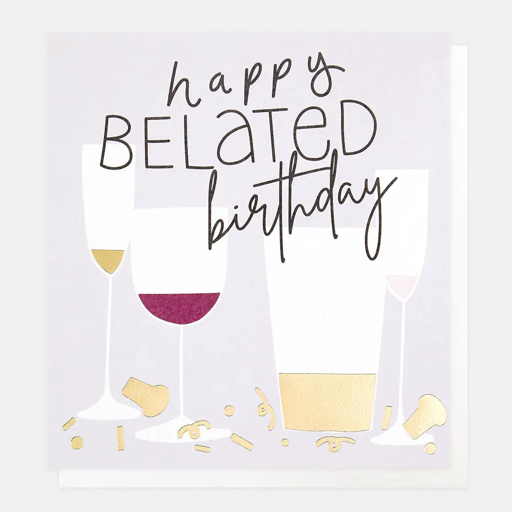 Happy Belated Birthday Drinks
