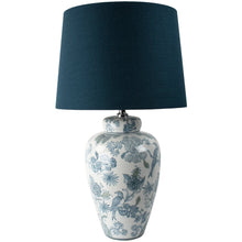 Load image into Gallery viewer, Lamp Exotic Bird With Blue Shade
