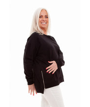 Load image into Gallery viewer, Zip Detail Sweatshirt
