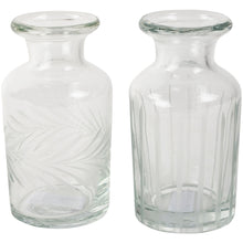 Load image into Gallery viewer, Bud Vases Vintage Etched
