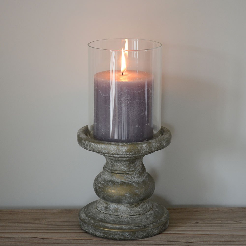 Hurricane Lamp Matera Small