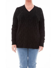 Load image into Gallery viewer, V-Neck Cable Jumper

