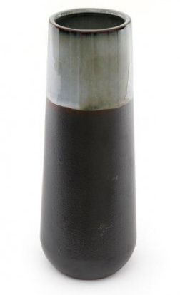 Smoked Grey Tall Vase