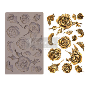 Redesign Decor Moulds¨ - Fragrant Roses - 5" x 8" - Little Gems Interiors