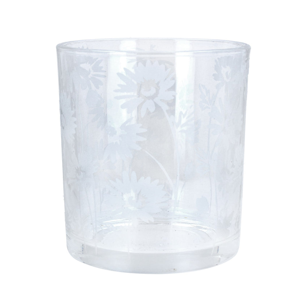 Daisy Sandblasted Tumbler