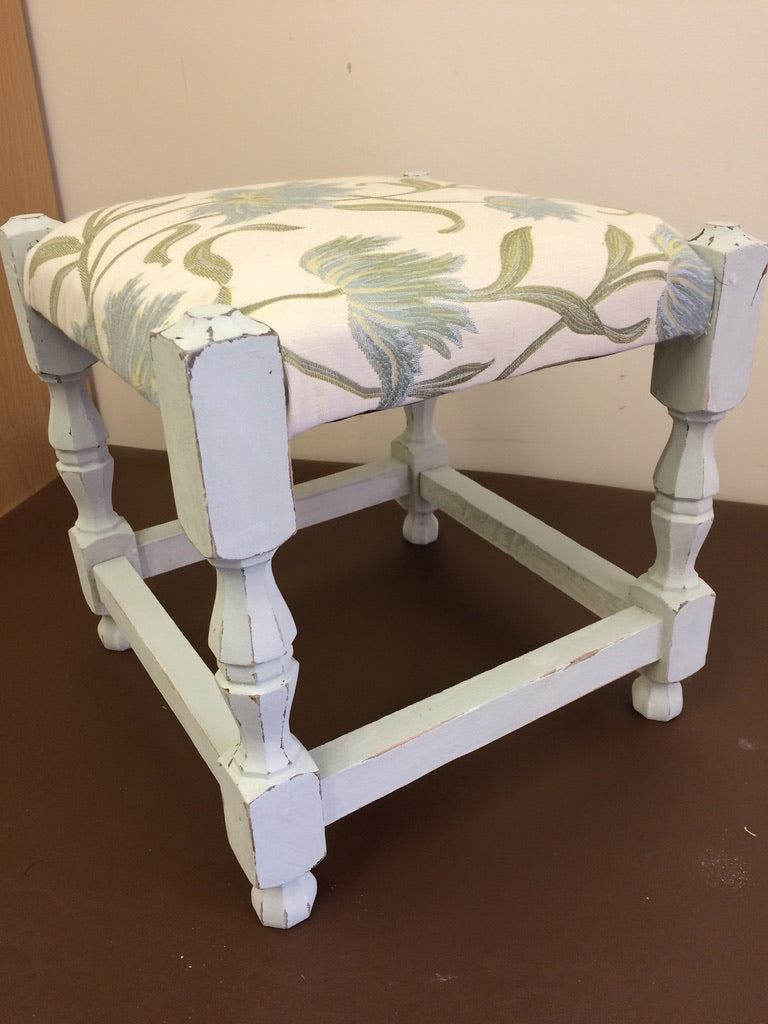 Footstool Makeover Workshop