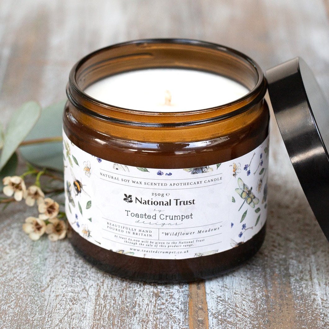 Wildflower Meadows Scented Apothecary Candle