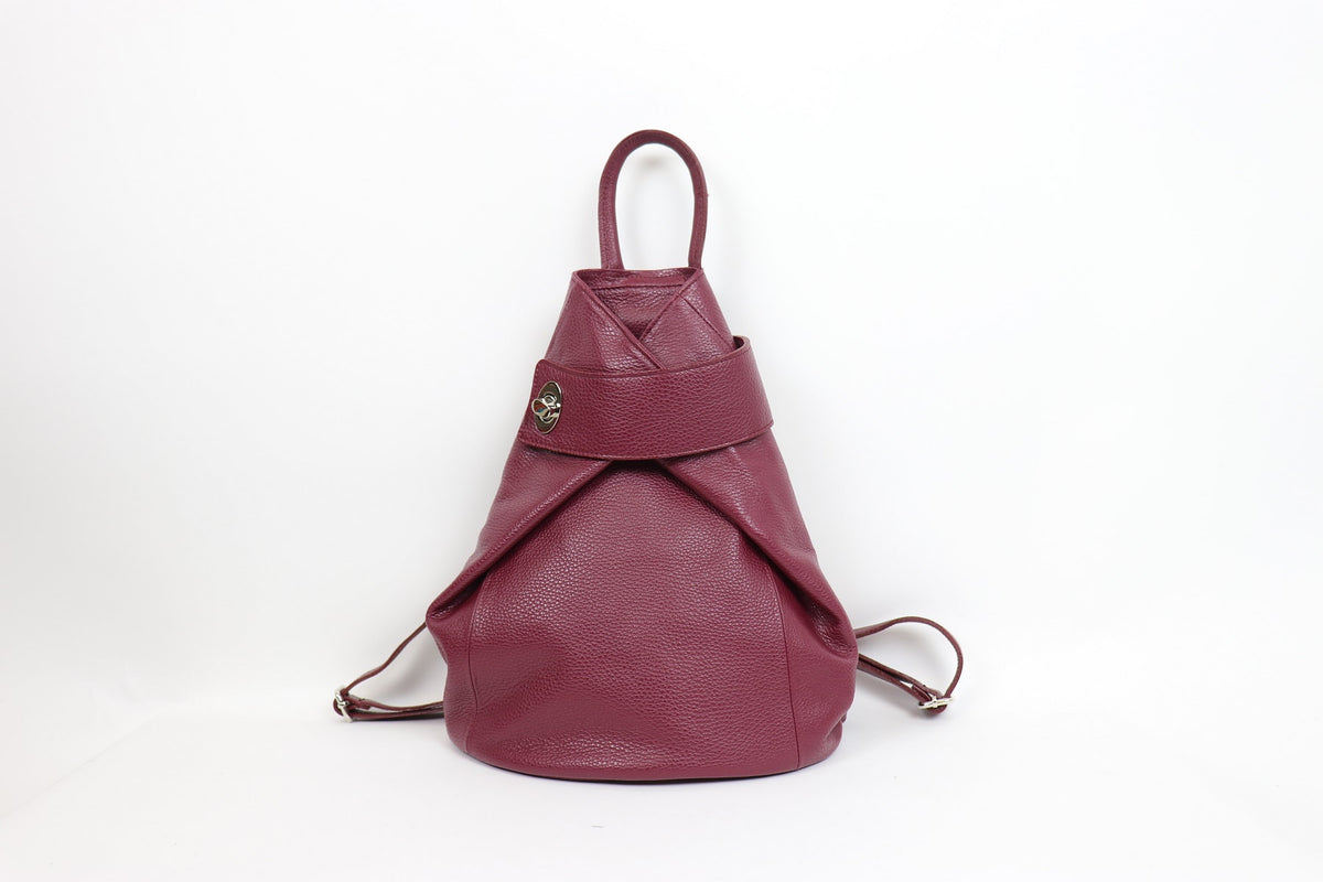 Italian Leather Backpack - various colours - Little Gems Interiors