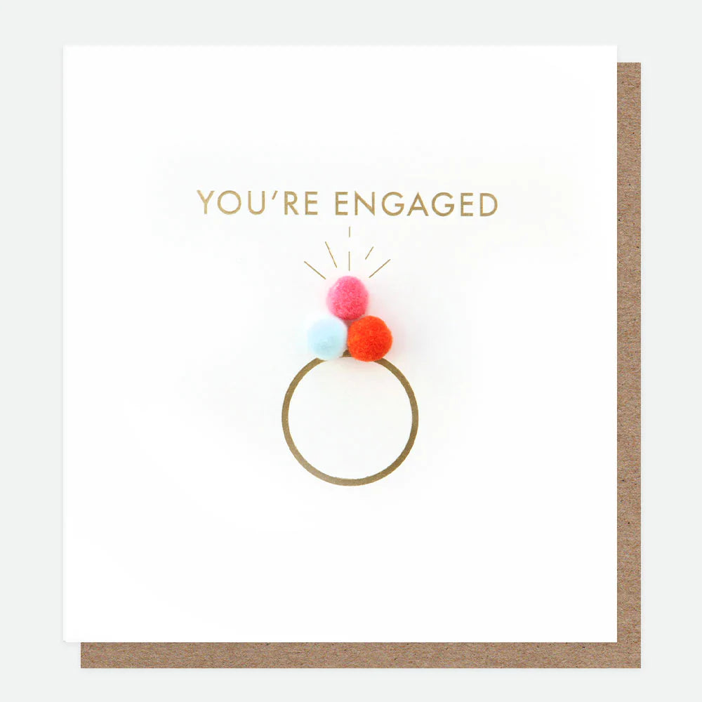 Mini Poms You're Engaged