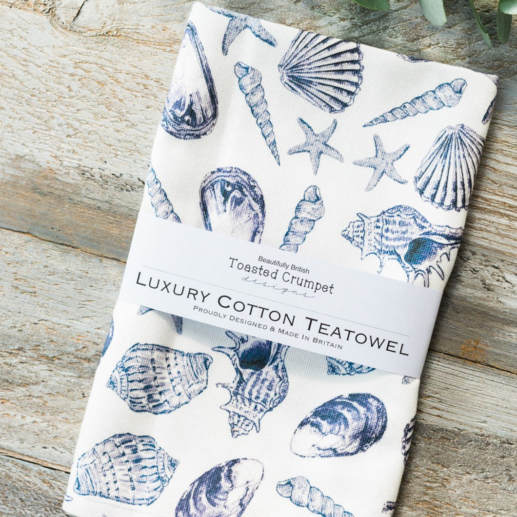 Shells Tea Towel