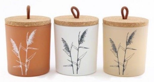 Natural Interior Pampas Candles