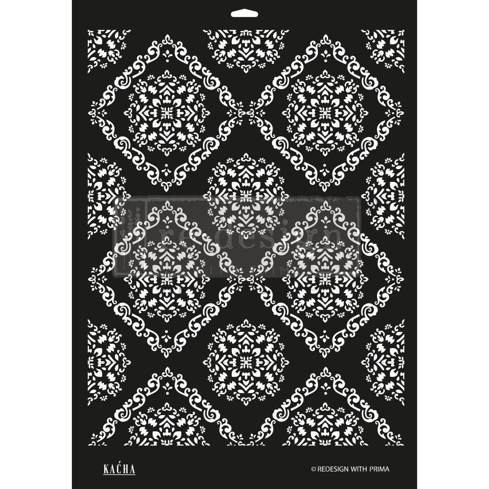 Redesign with Prima Decor Stencil Kacha Modern Moroccan