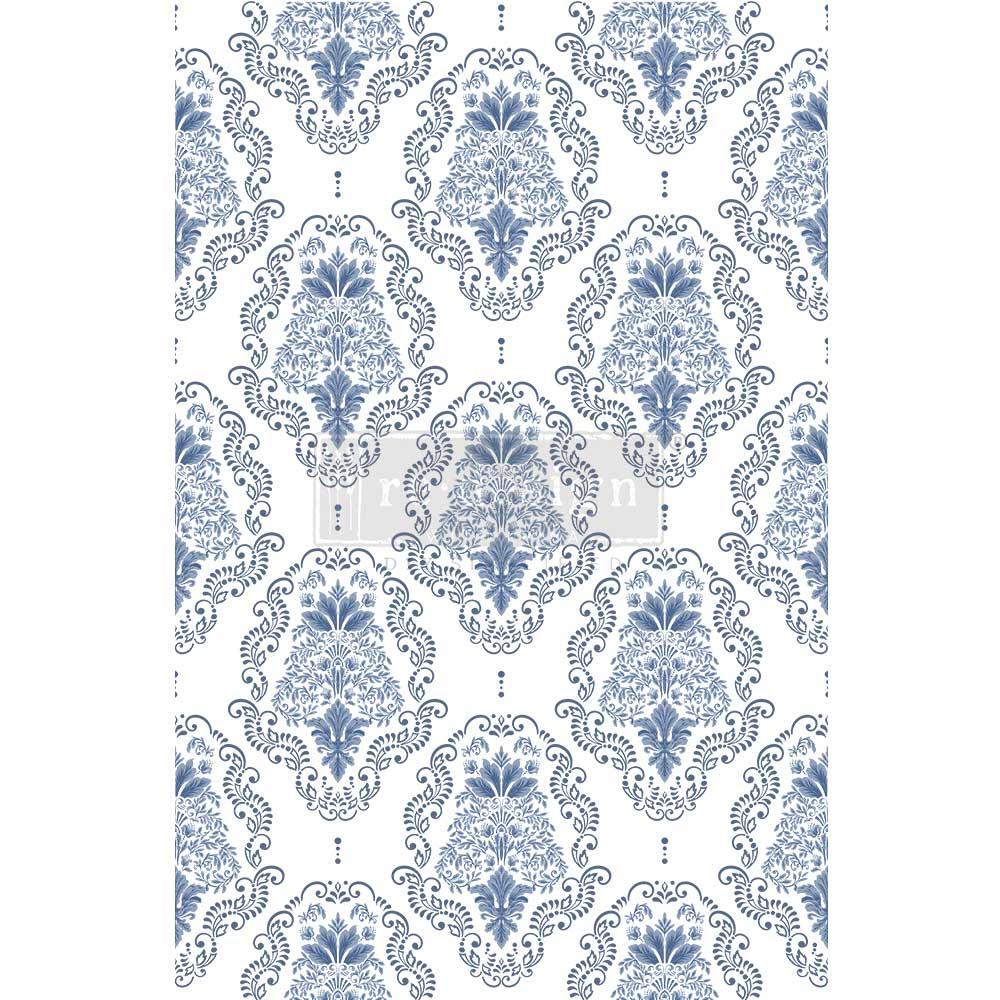 Kacha Dana Damask Redesign with Prima Decor Transfers